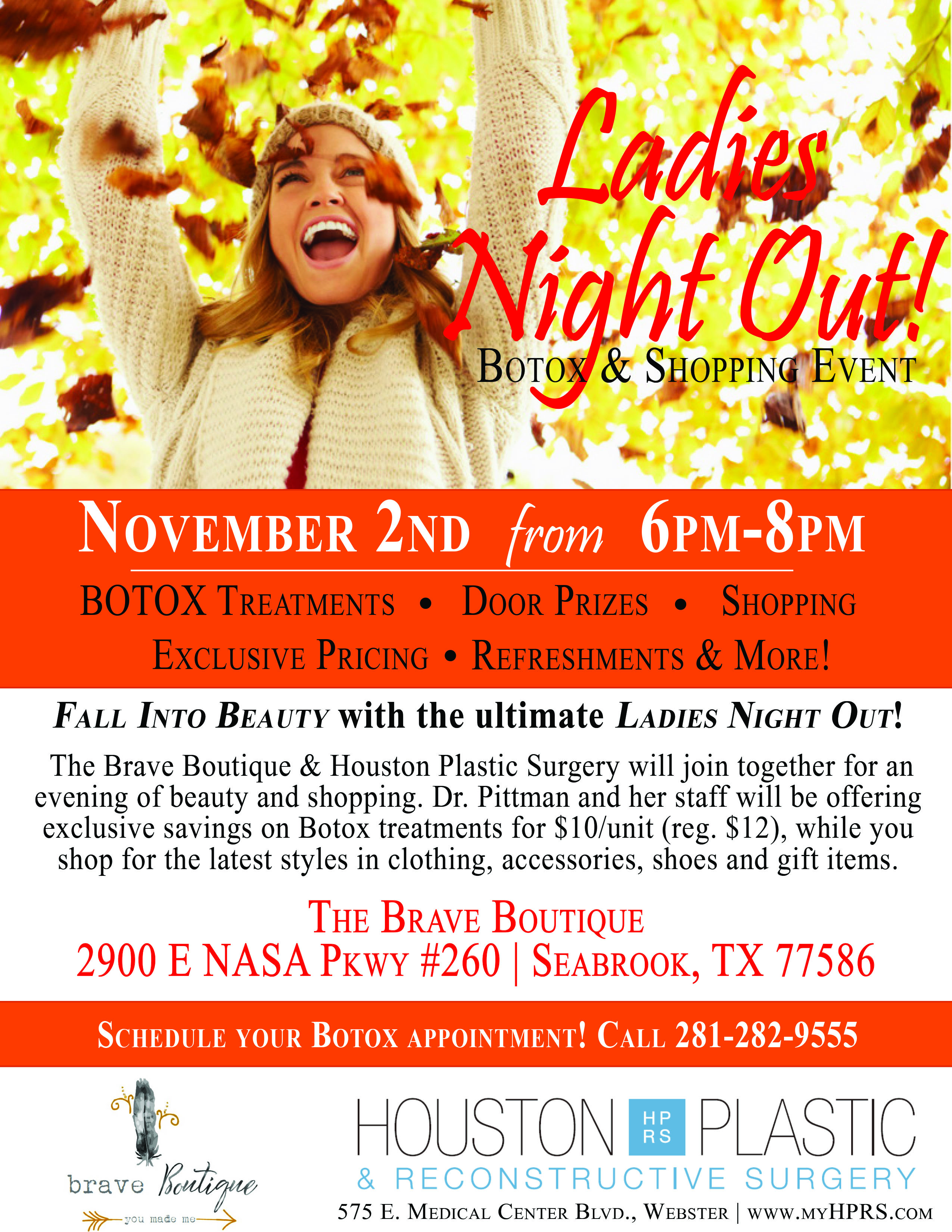 Botox Shopping Event at The Brave Boutique Houston Plastic and